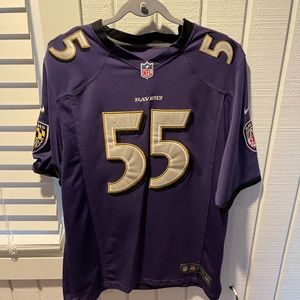 Baltimore Ravens Terrell Suggs #55 Stitched Jersey Large
